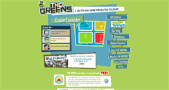 Desktop Screenshot of meetthegreens.pbskids.org